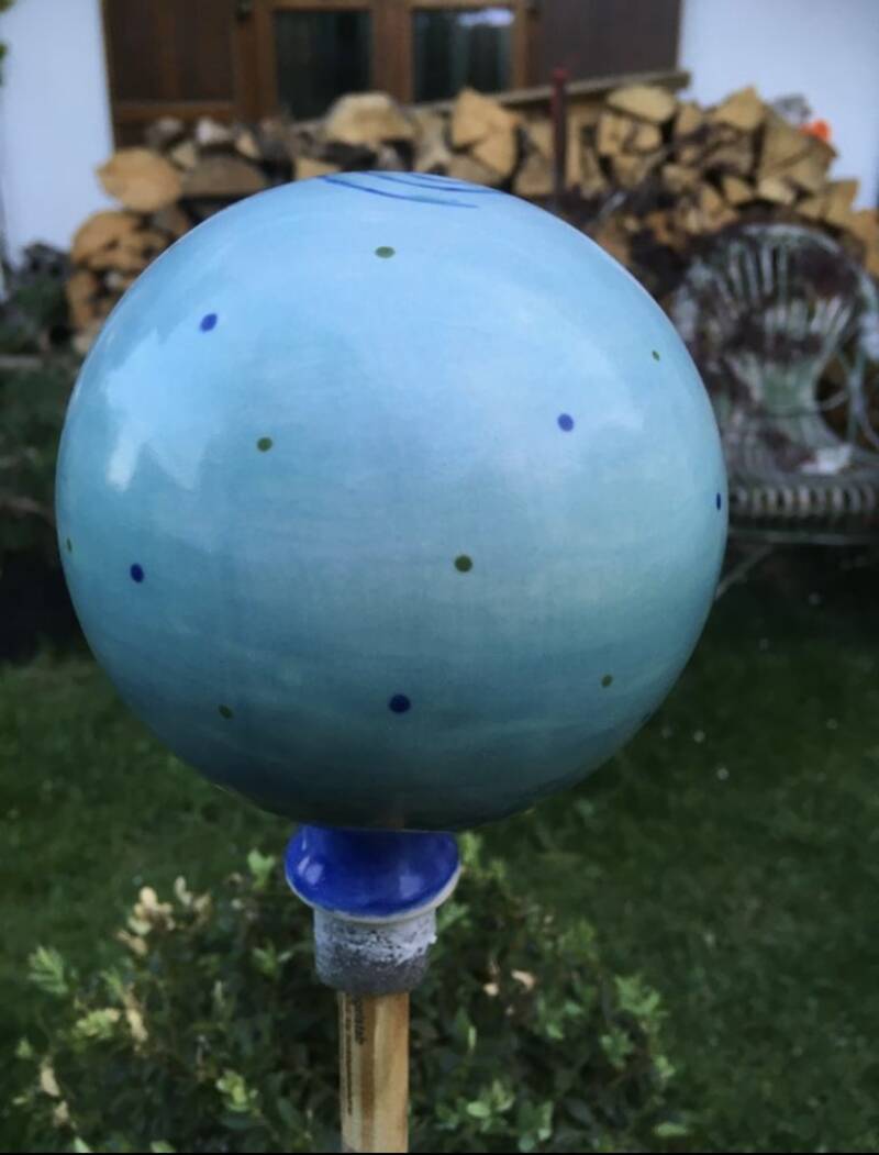 Verkauf von handbemalter Keramik Landshut