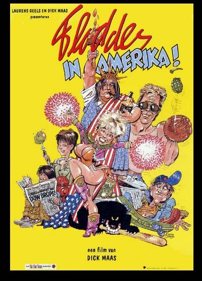 FLODDER IN AMERIKA (1992) De tweede Flodder film. De Flodders zetten Amerika op stelten.