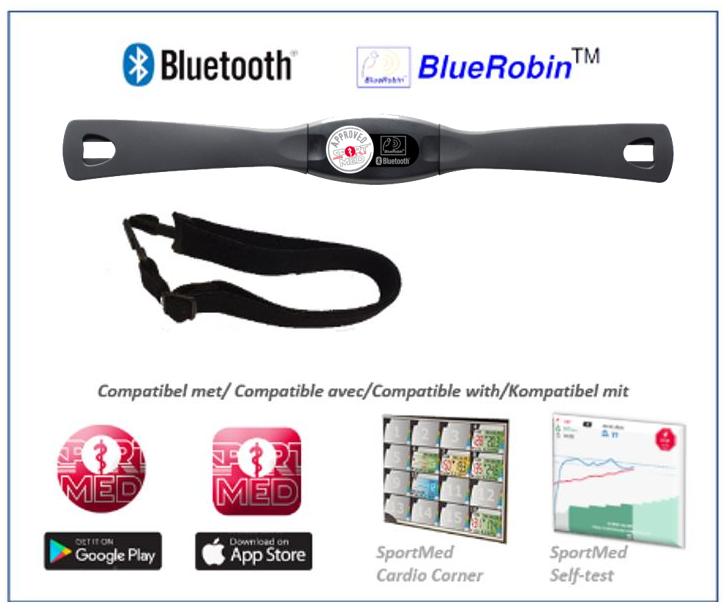 SportMed HRM2 borstband