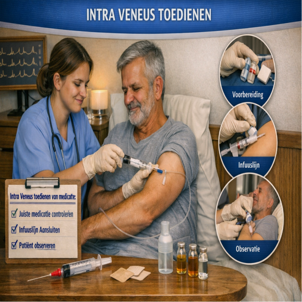 Intra Veneus toedienen van medicatie