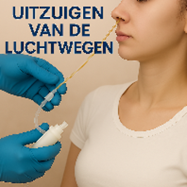 Uitzuigen van de luchtwegen