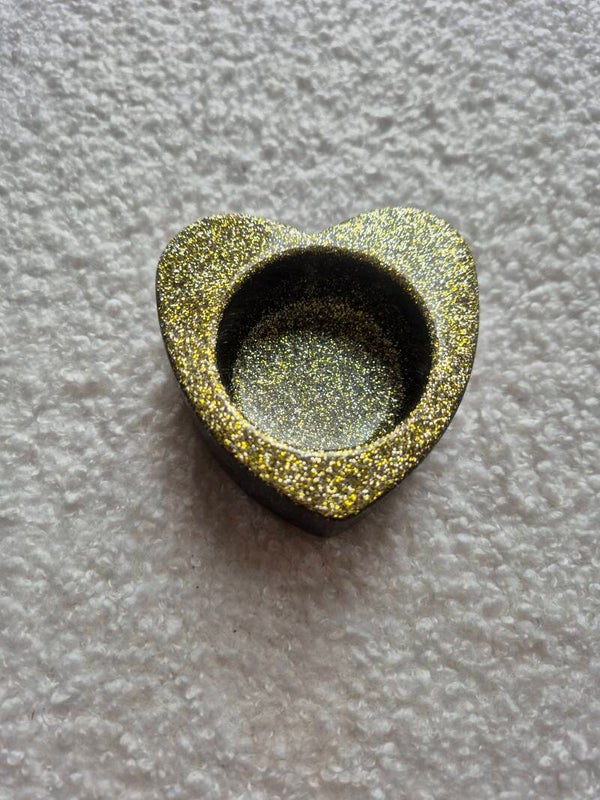 Golden Glow Heart