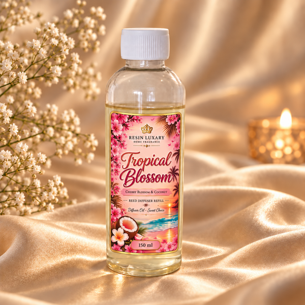 🌸 Tropical Blossom Reed Diffuser Refill