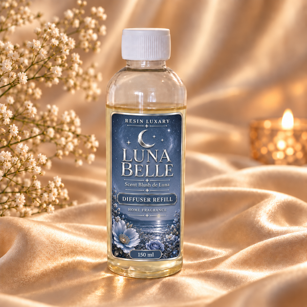 Luna Belle Reed Diffuser Refill – Blush de Luna, 150 ml