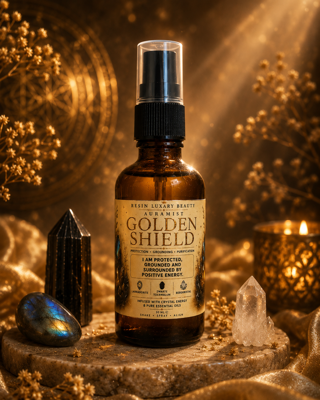 GOLDEN SHIELD – Aura Mist (50 ML)