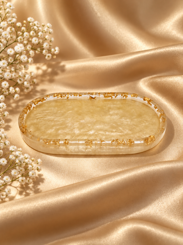 Light Gold – ovaal plateau