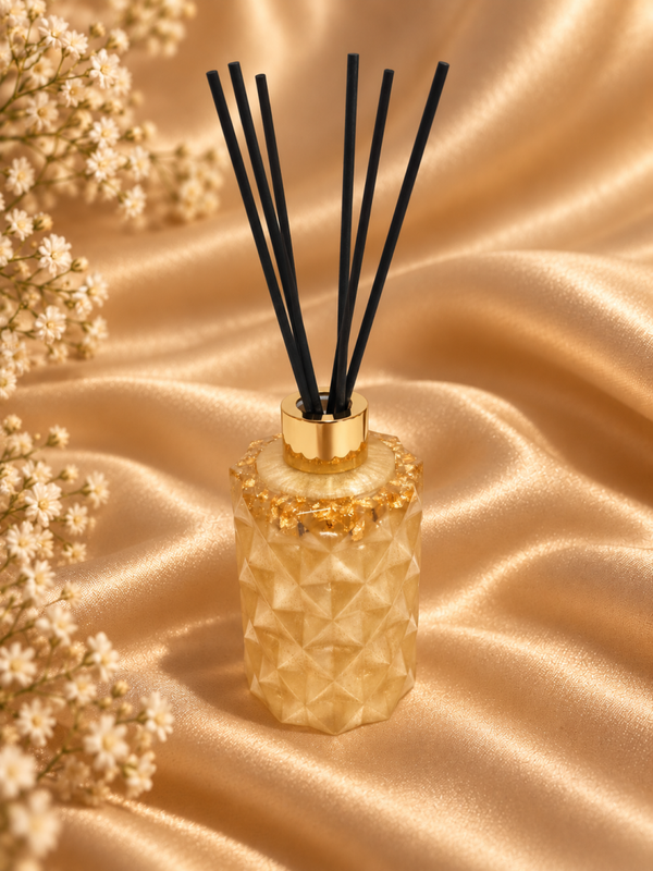 Light Gold – handgemaakte diffuserfles
