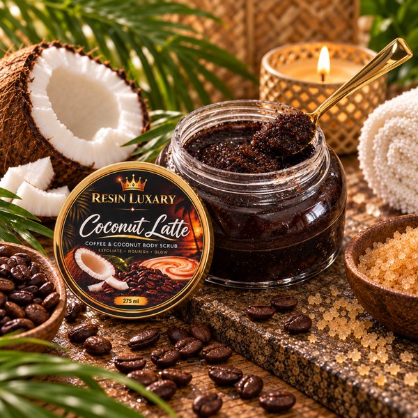 Coconut Latte – Coffee & Coconut Body Scrub