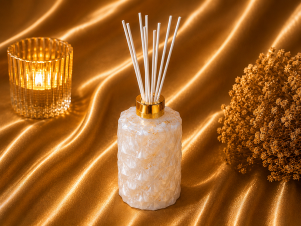 🤍 Pearl Luxe Reed Diffuser Holder