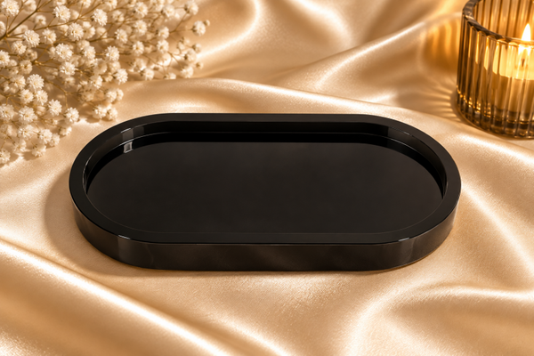 Midnight Elegance – Resin Tray