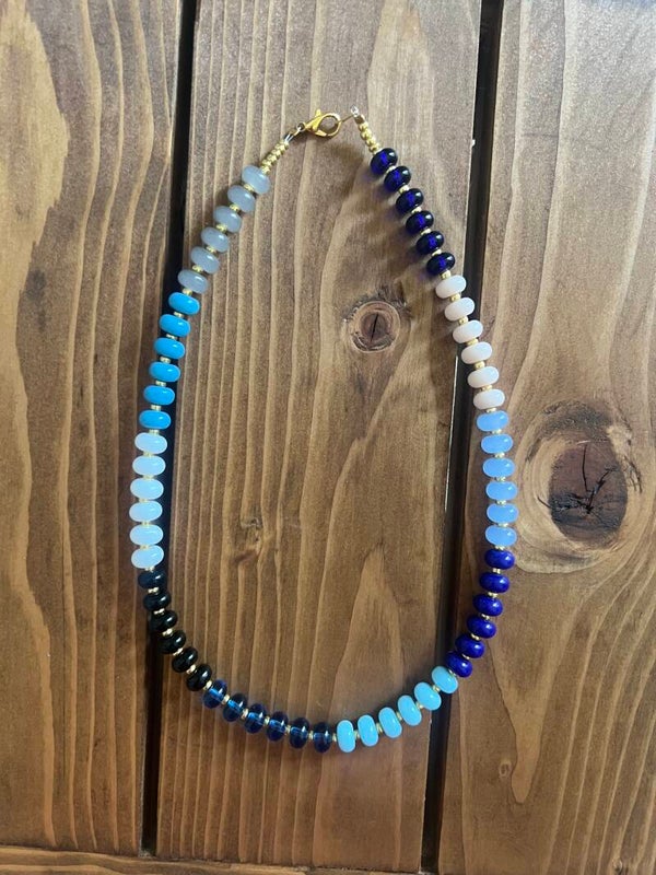 Blue Ombre Necklace
