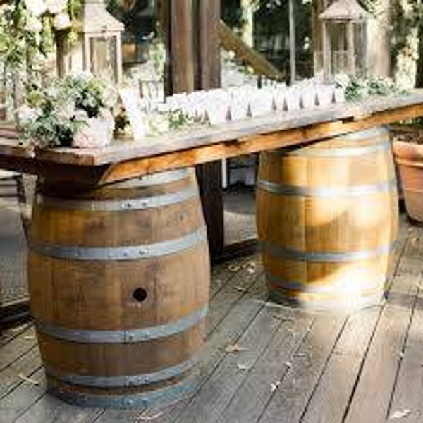 Buffet en tonneau