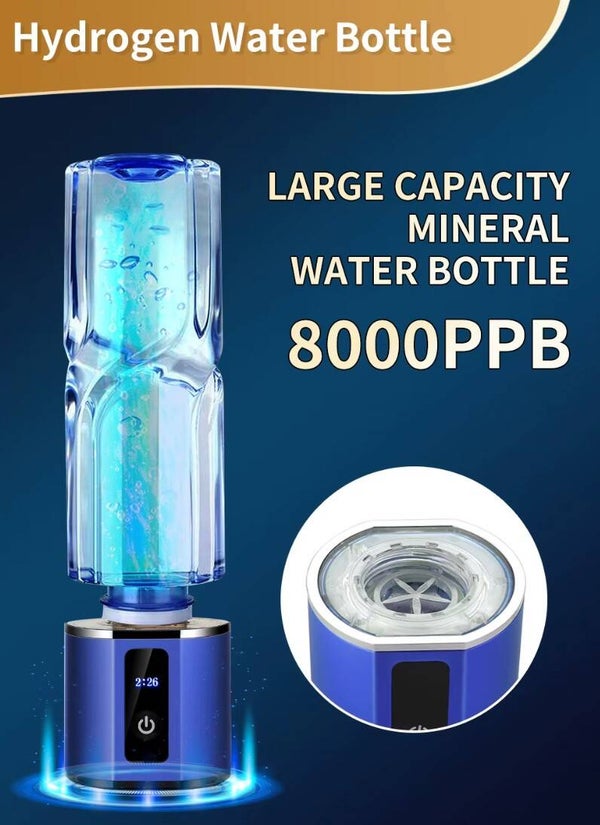 Machine de générateur d'eau à hydrogène Bouteille d'eau à hydrogène potable à énergie améliorée 6000PPB +