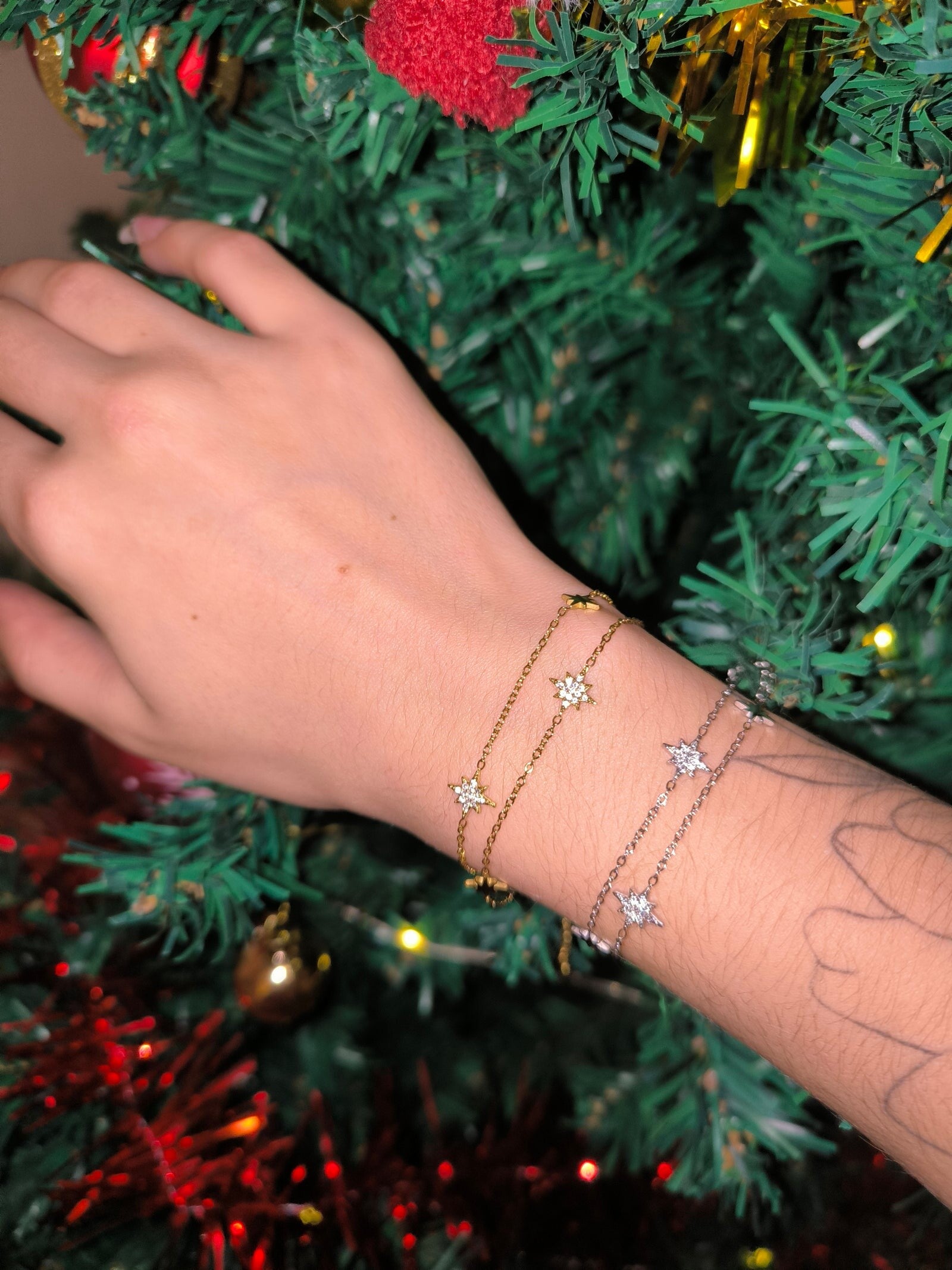 Bracelet Séraphine - Acier inoxydable - Ajustable