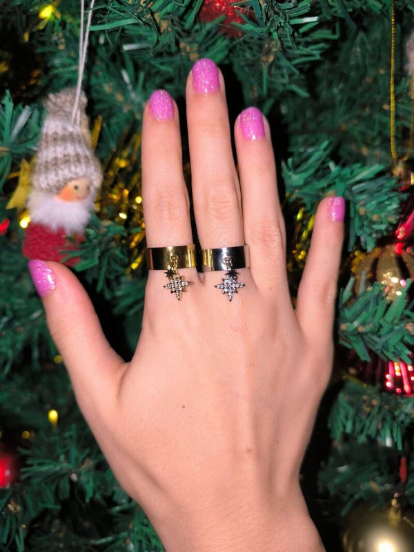 Bague Anaëlle - Acier inoxydable - Ajustable