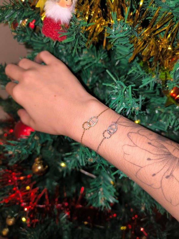 Bracelet Océane - Acier inoxydable - Ajustable