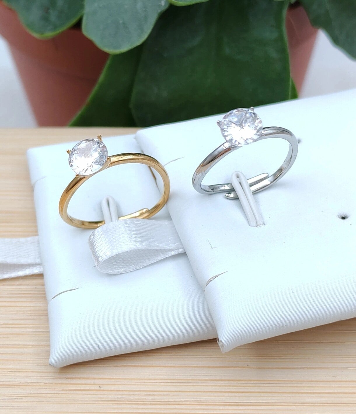 Bague Sofia - Acier inoxydable - Ajustable