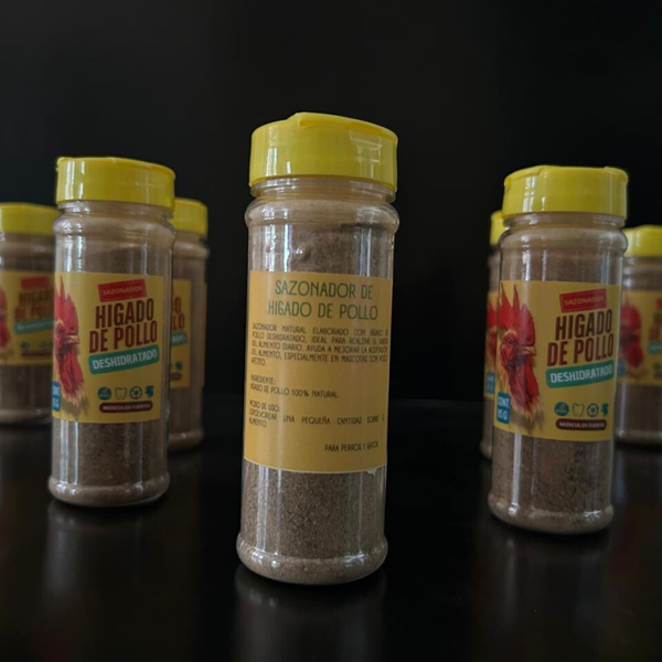 Deshidratados para mascotas Sazonador de croquetas