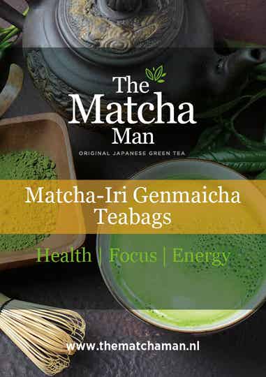 Matcha-Iri Genmaicha Teabags uit Kakegawa, Japan