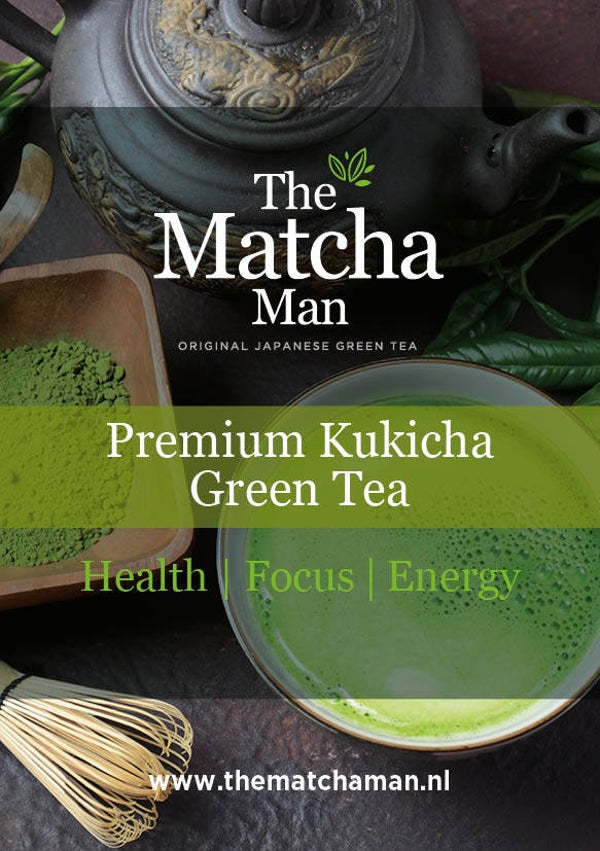 Premium Kukicha (Karigane) Green Tea uit Kakegawa, Japan