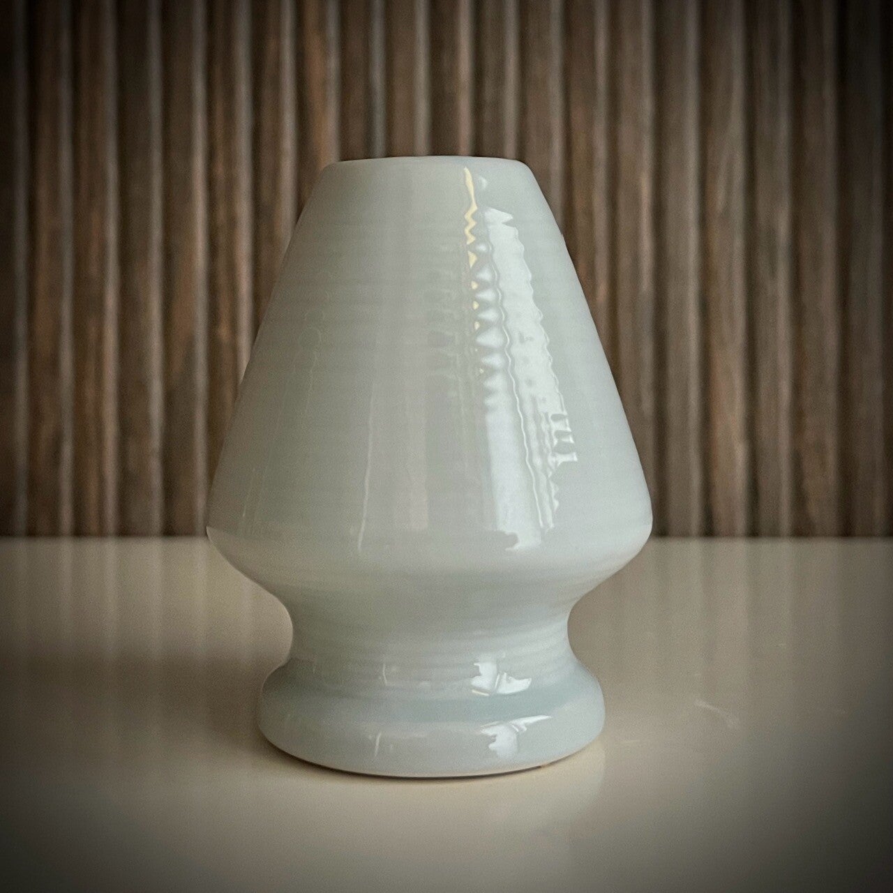 Japanse Whiskhouder Keramiek lichtblauw