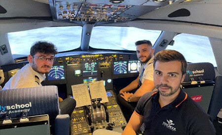Preparación pruebas de aerolínea Flyschool