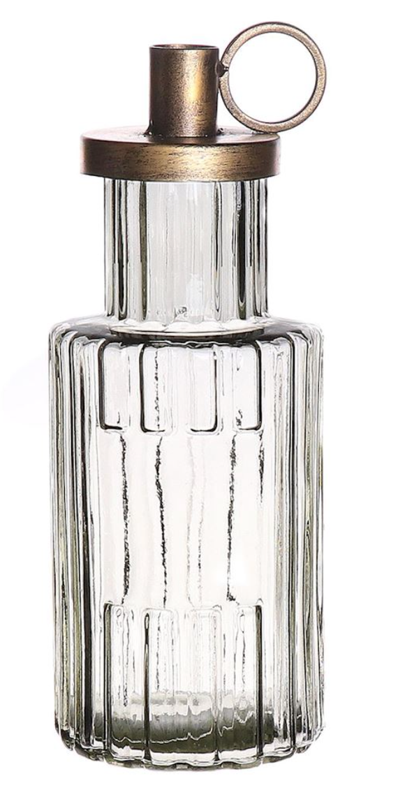 Fles kaarsen houder