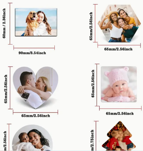 Kreative und Dekorative sowie Einzigartige Magnete: Ihr Design, Ihre Form