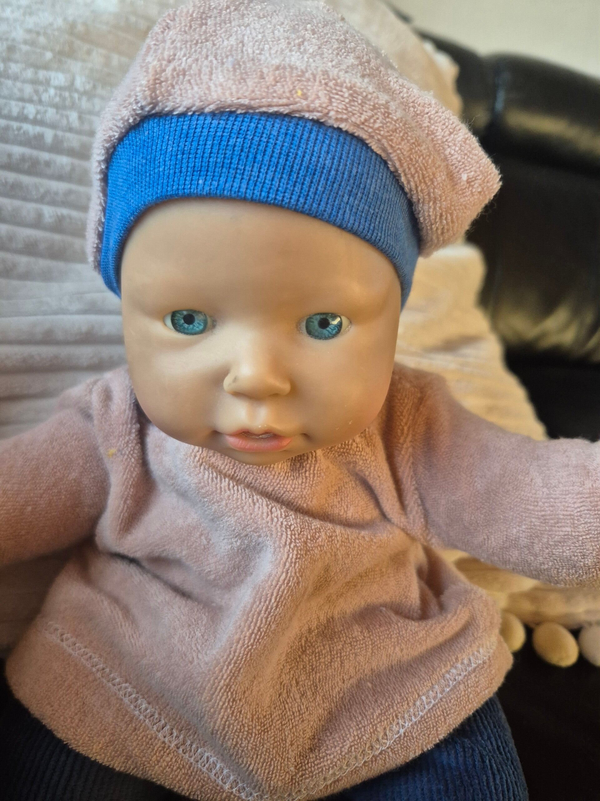 3 Teiler Feincord/Plüsch