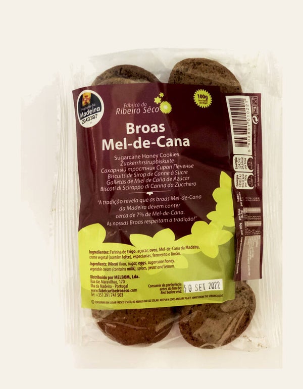 Zuckerrohrsirup  Cookies  Mel-de-Cana 100 Gramm