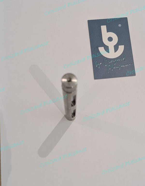 ensemble poulie dentée alu + awe inox + clavettes inox BESENZONI