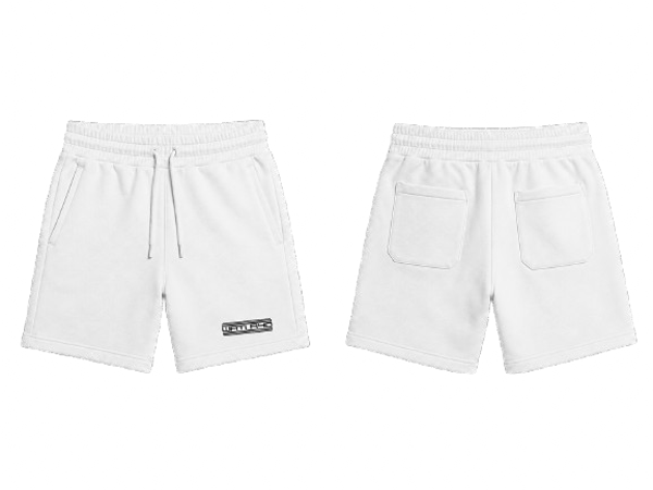 Un short blanc avec des poches en wati R4D