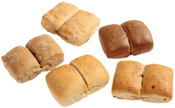 Mini-Doppelbrötchen-Kiste