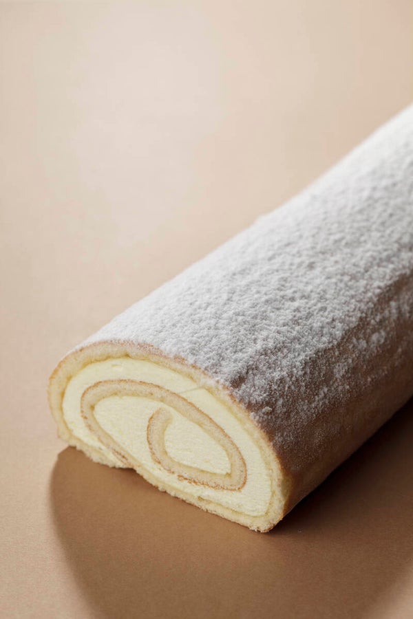 Zitronen-Rahmroulade 2 Kuchen