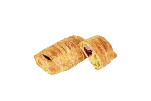 Himbeer-Pudding-Tasche