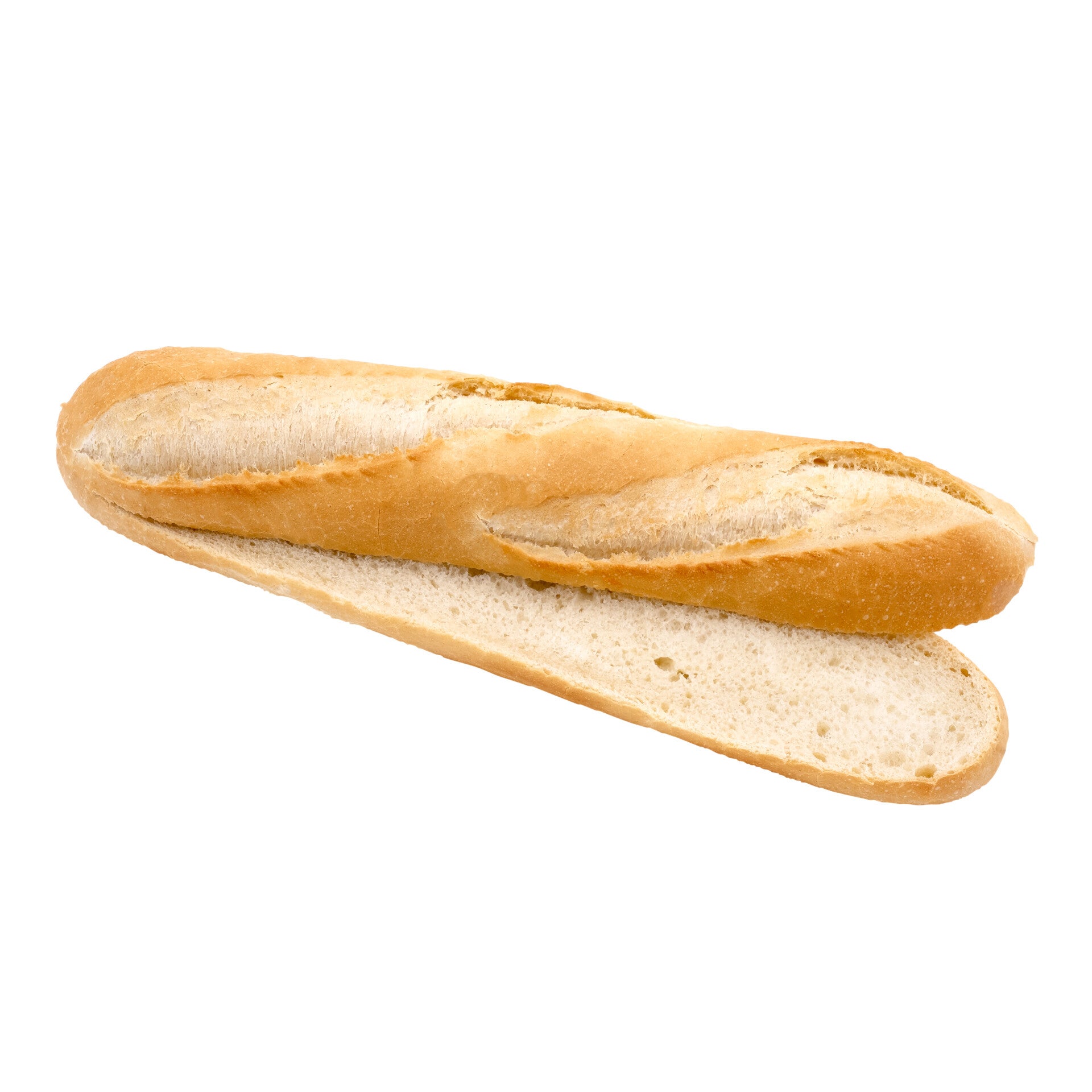 Demi Baguette, geschnitten
