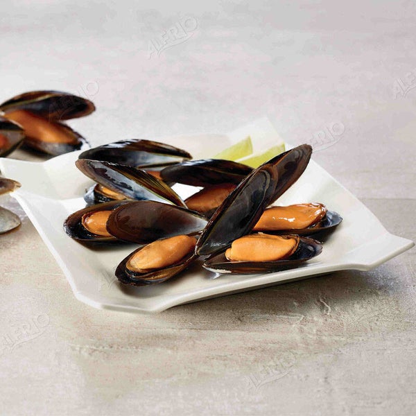 Ganze Miesmuscheln 35/50 gekocht 10 kg