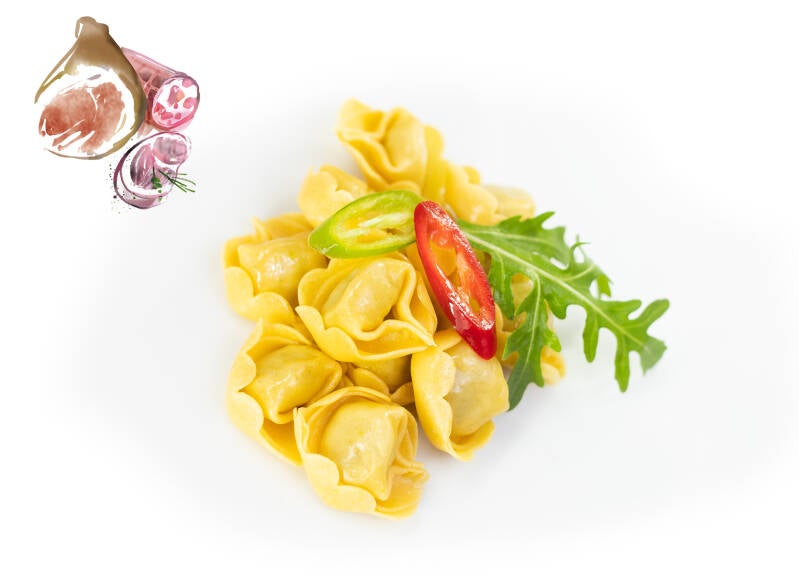 Cappelletti Fleisch Art Emiliane, 500 g frische Pasta