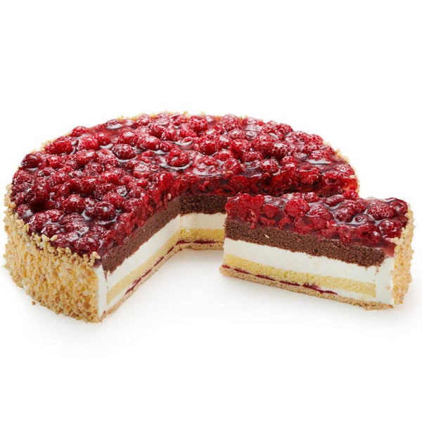 Himbeer-Käse-Rahmtorte