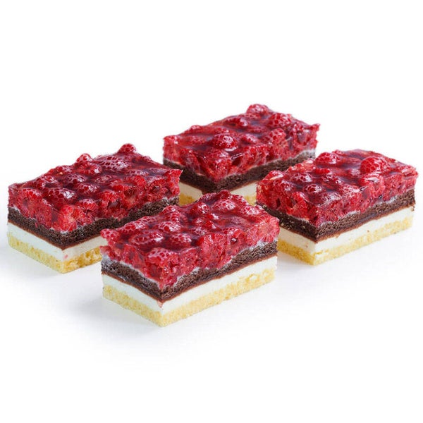 Himbeer-Rahmschnitte (3 x 20 Stk.)