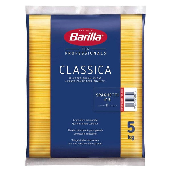 BARILLA Spaghetti No.5 Karton 15 kg