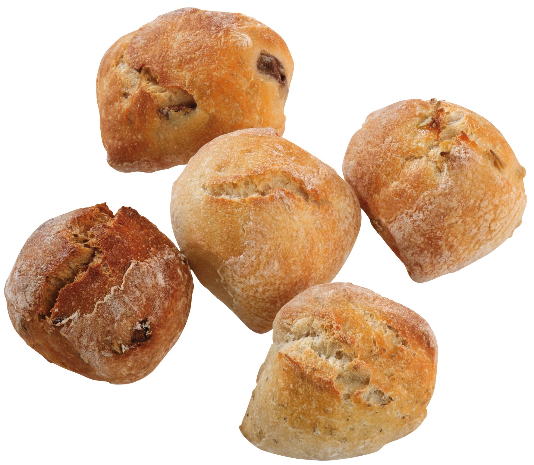 Brotkonfekt mediterran, 5-fach sortiert