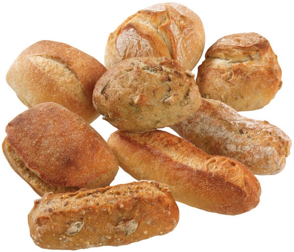 Mini Gourmet Brötchenkiste 8-fach sortiert