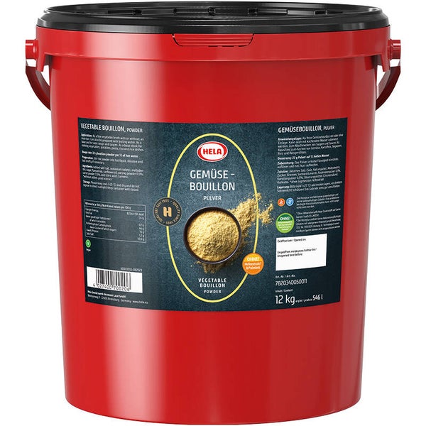 HELA Gemüsebouillon vegan 12 kg