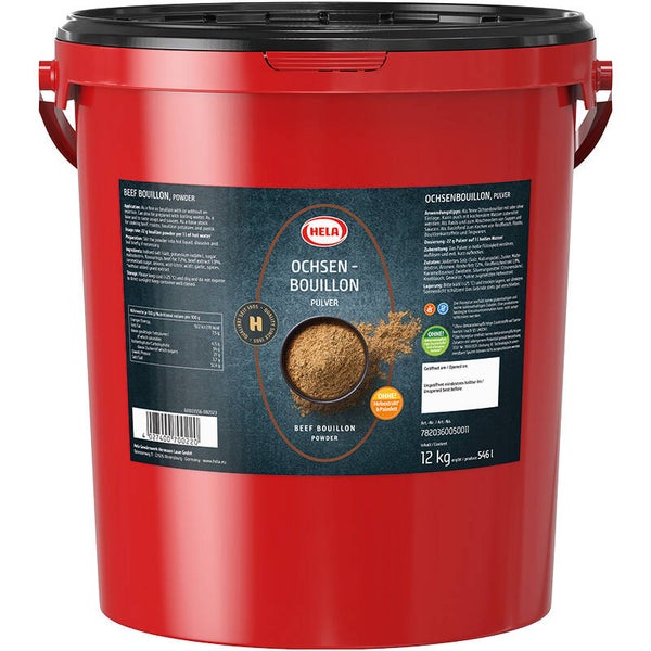 HELA Ochsenbouillon Pulver 12 kg