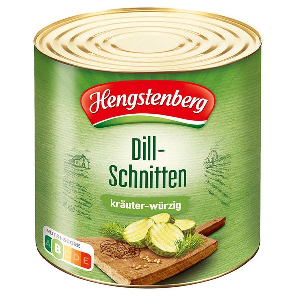 HENGSTENBERG Dillschnitten Gurkenrädchen 2650 ml