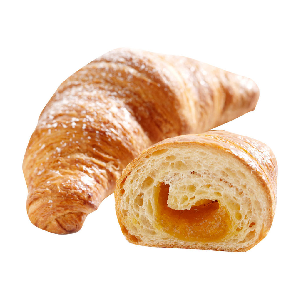 Buttercroissant mit Aprikosen-Füllung 90 g
