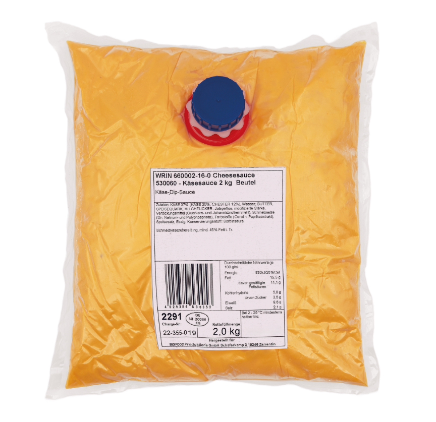 Käsesauce, 8 x 2 kg