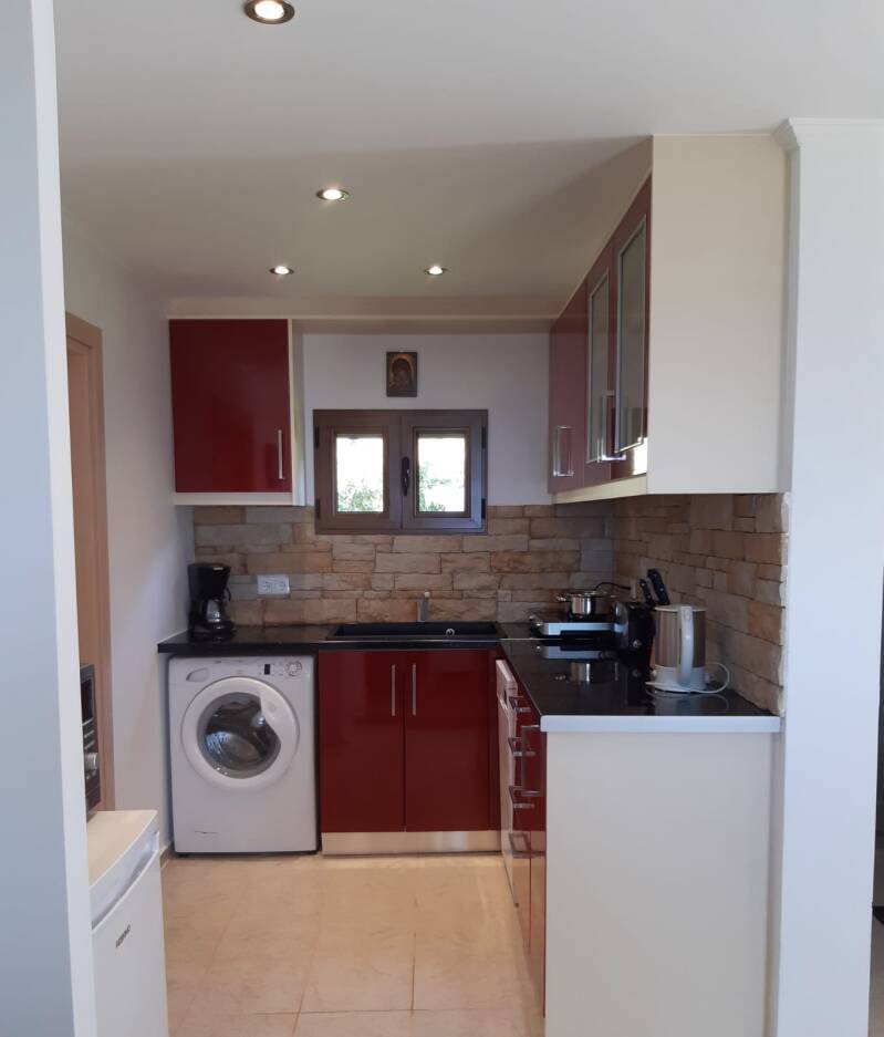 Ferienhaus Gecko Kyparissia die Küche