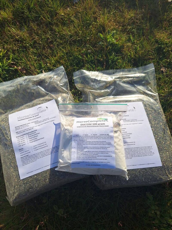 Kruidenmix op maat (paard > 1m80) (meting + kruidenmix 5 weken)